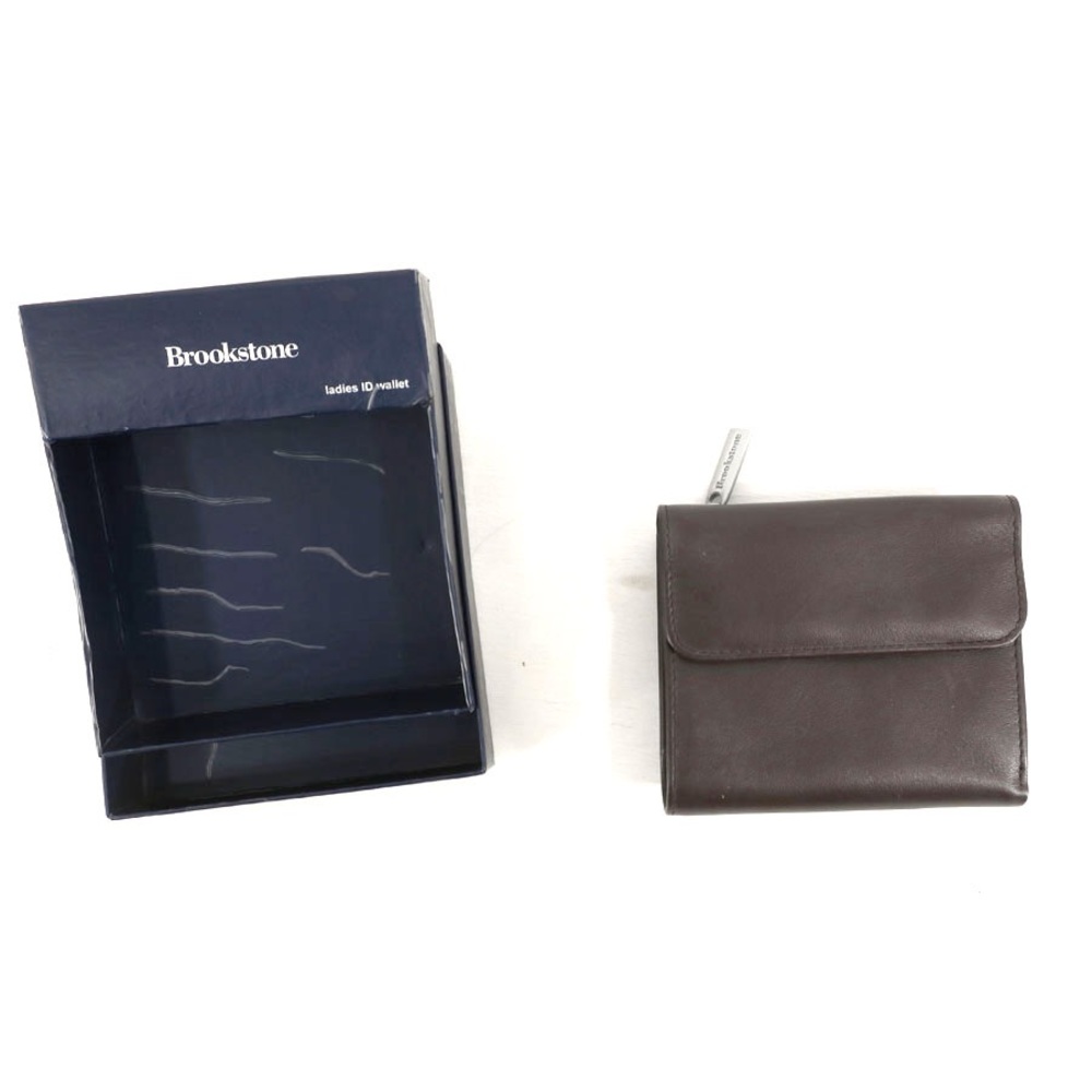 Brookstone Ladies ID Wallet, Brown, 278150